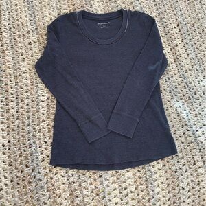 Eddie Bauer Charcoal Long Sleeve Shirt XL